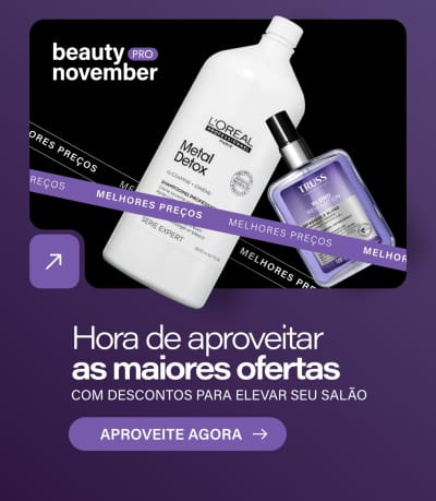 Beauty November PRO | Hora de aproveitar as maiores ofertas com descontos para elevar seu salão | Aproveite agora