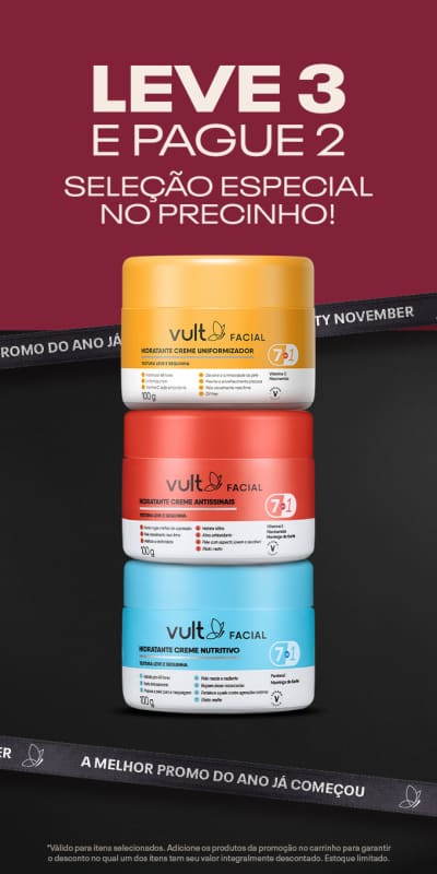 Três hidrates Cuidados Faciais. Seleção especial no precinho, leve 3 e pague 2.