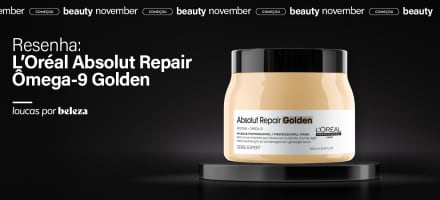 Resenha: máscara capilar L'Oréal Absolut Repair Ômega-9 Golden Lightweight