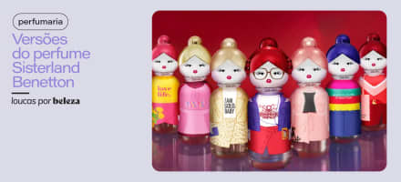 Perfume Sisterland Benetton: diferenças entre as versões