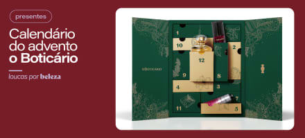 Calendário do Advento O Boticário 2025: tudo que vem em cada versão e qual escolher