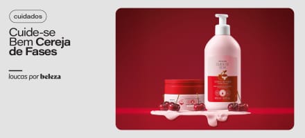 o Boticário Cuide-se Bem Cereja de Fases: a linha de autocuidado que acompanha o ciclo menstrual