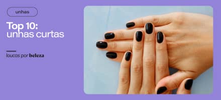10 inspirações para unhas curtas