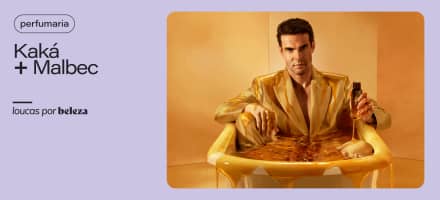 “É diferente entrar numa banheira com todo esse mel”: Kaká revela bastidores da nova campanha do perfume Malbec Pure Gold