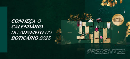 Calendário do Advento do Boticário: saiba tudo sobre esse presente de Natal!