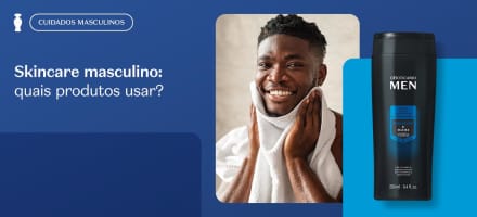 Skincare masculino: guia completo em 3 passos