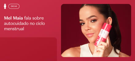 Do chocolate ao banho premium, Mel Maia fala do seu autocuidado no ciclo menstrual: "Me permito"