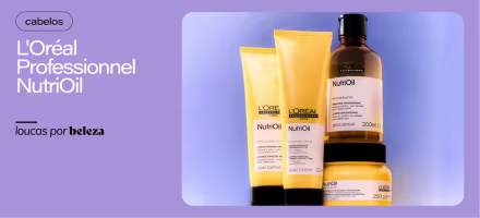 L’Oréal Professionnel NutriOil traz a dose certa de óleo de coco para salvar os fios do ressecamento