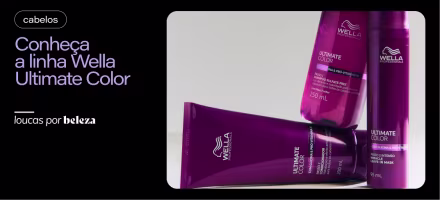 Wella Ultimate Color: garante cor vibrante por até 10 semanas já na 1ª lavagem