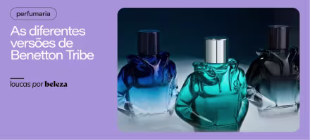 Perfume Benetton Tribe: diferenças entre as versões