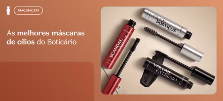 As melhores máscaras de cílios do Boticário para você conhecer
