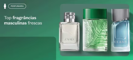 Top 10 fragrâncias masculinas frescas do Boticário