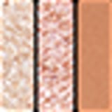 A embalagens é composta por várias camadas circulares que se encaixam, com superfícies espelhadas e detalhes metálicos brilhantes. As tampas superiores são achatadas e apresentam um acabamento liso e polido.