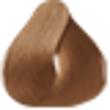 Caixa verde e tubo de creme de coloração permanente vegana da linha profissional da marca Acquaflora, com indicação da tonalidade 8.3 Louro Claro Dourado