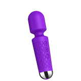 Sexy Import Varinha Mágica 20 Vibrações Roxo - Vibrador Recarregável