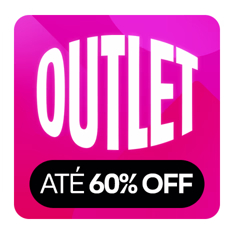 Outlet até 60% OFF