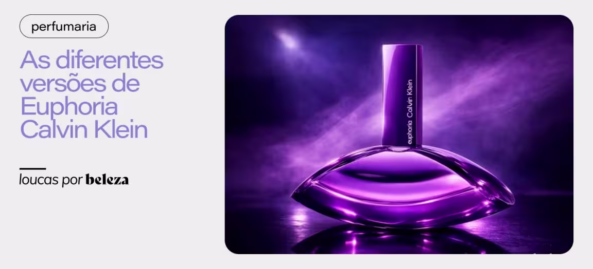 Perfumes Euphoria Calvin Klein: diferenças entre as versões