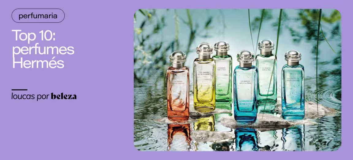 10 perfumes Hermès mais vendidos