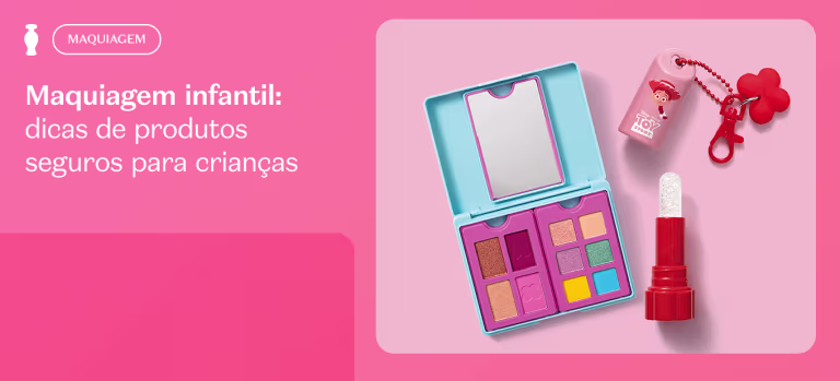 Maquiagem infantil: dicas de produtos seguros para crianças