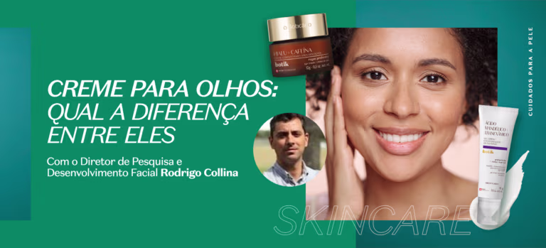Creme para área dos olhos: qual a diferença entre eles