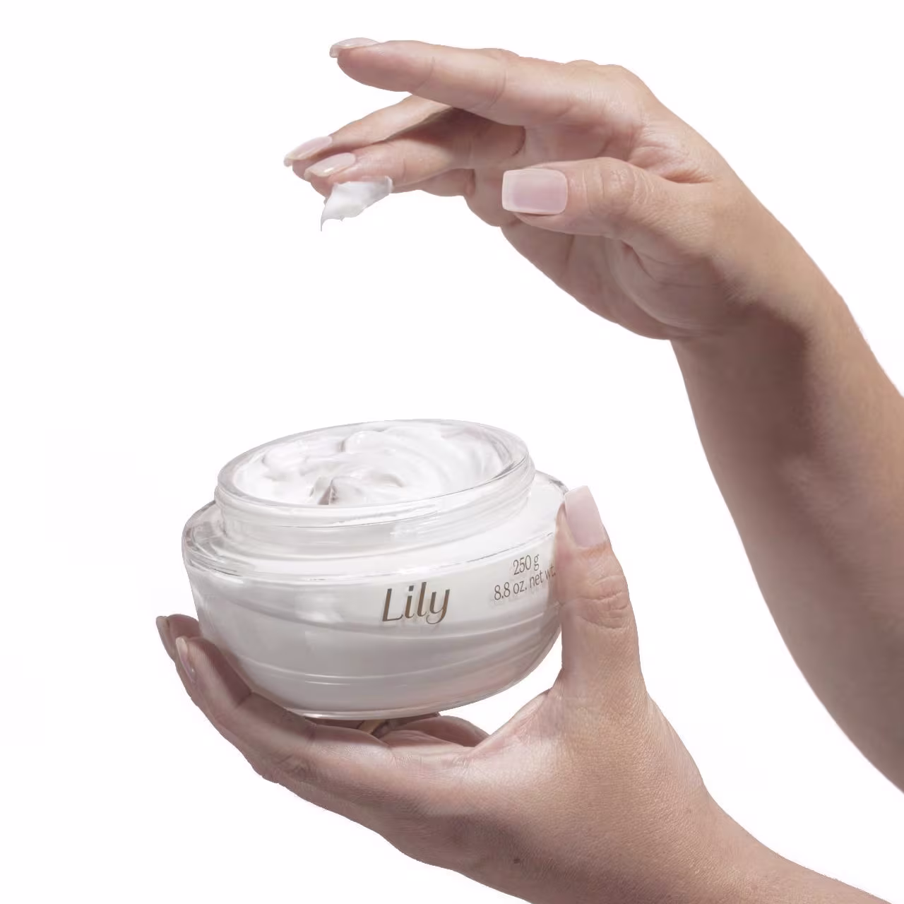 Sensorial do creme acetinado