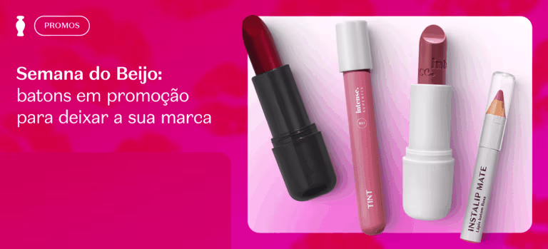 Semana do Beijo: batons em promoção para deixar a sua marca.