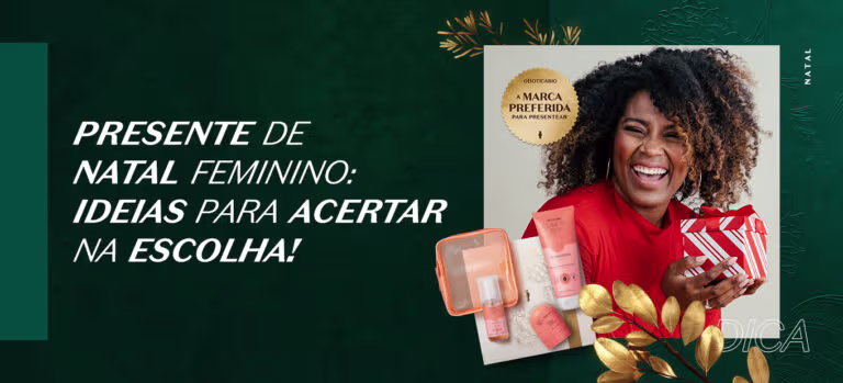 Presentes de Natal feminino: ideias para acertar na escolha!