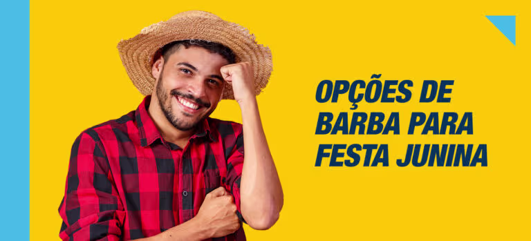 Barba para festa junina