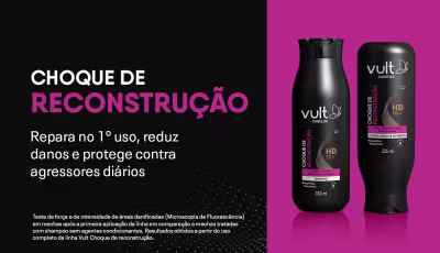 Repara no 1º uso, reduz danos e protege contra agressores diários.