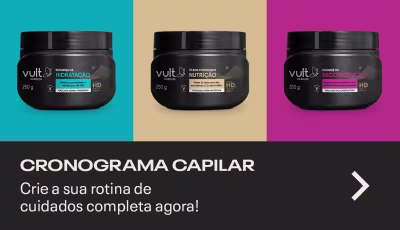 Três potes de cremes para cronograma capilar. Crie sua rotina de cuidados completa agora!