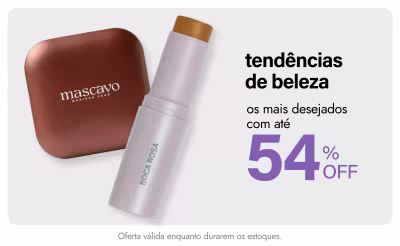 Viralizou, virou desejo | Os mais desejados da beleza com até 54% OFF.