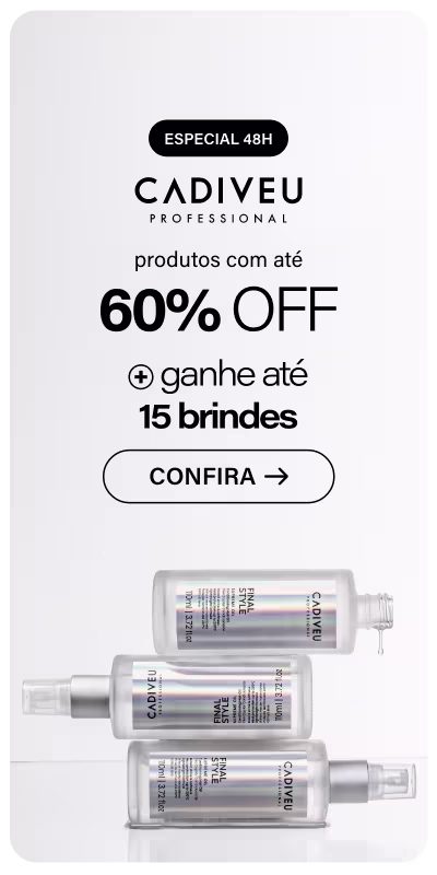 Especial 48h Cadiveu | Produtos com até 60% OFF  e ganhe até 15 brindes | Confira