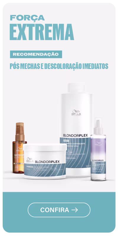 Força Extrema | Pós Mechas e Descoloração Imediatos com Wella Blondor Plex