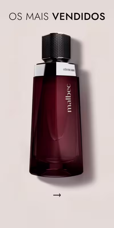 oBoticário Mais Vendidos