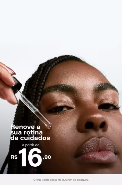 Rotina de cuidados da nova estação a partir de R$16,90