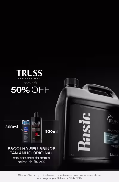 Truss | Escolha seu brinde tamanho regular nas compras da marca acima de 299