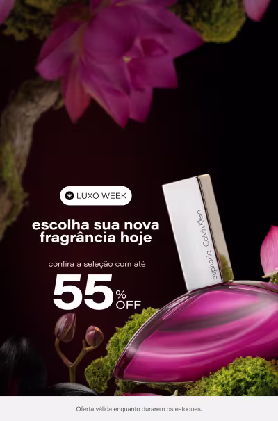 Escolha o seu novo perfume hoje | Seleção de perfumes com até 55% OFF