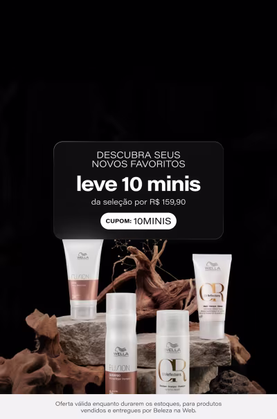Descubra seus novos favoritos | Leve 10 Minis por R$159,90 *Vendido e entregue por Beleza na Web