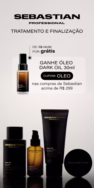 Ganhe o novo óleo de 30ml nas compras da marca acima de R$299!