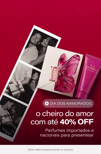 Presentes especiais para o seu amor com até 40% OFF