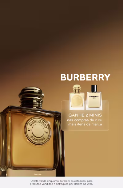 [Burberry] Ganhe 2 Minis Perfumes nas compras de 2 ou mais itens da marca