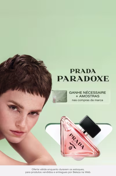 [Prada] Ganhe Nécessaire + Amostras nas compras da marca