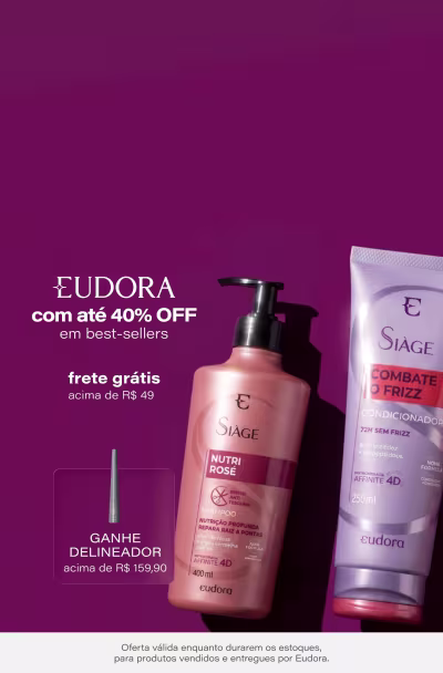 SIÁGE ATÉ 30% OFF + Ganhe Frete gratis acima de 59 +  item tamanho regular acima de 149,90