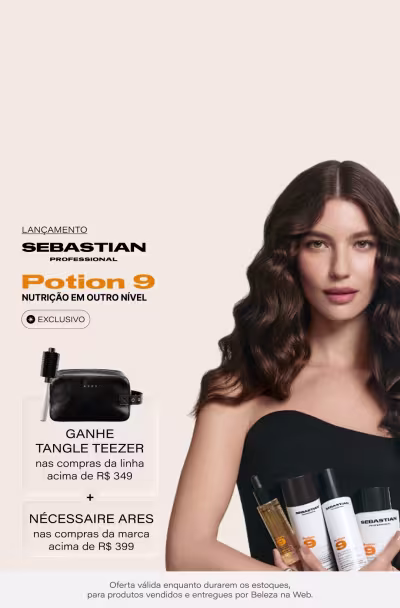 [Sebastian] Lançamento exclusivo: Potion 9 | Ganhe necessaire ARES nas compras da marca acima de R$399 + Escova modeladora Tangle Teezer nas compras da linha acima de R$349