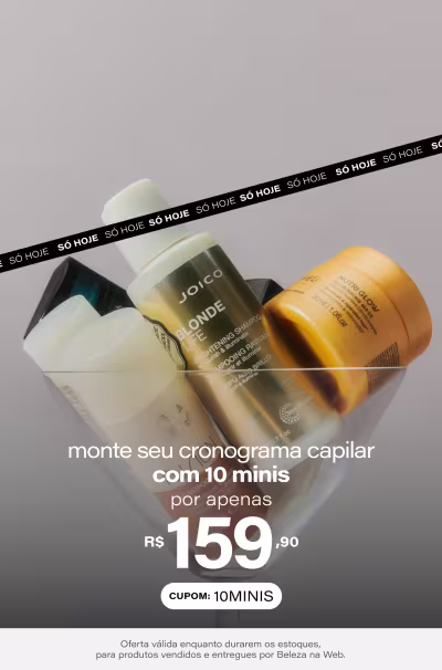 Leve 10 minis por R$159,90  *Vendidos e entregues por Beleza na Web