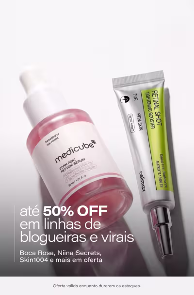 É tendência na rede, tem na Beleza na Web! Por até 50% OFF