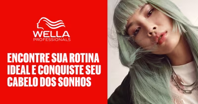 Wella Professionals, reconhecida por sua qualidade profissional, oferece resultados surpreendentes para todos os tipos de cabelo.