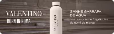 [Valentino] Ganhe Garrafa de Água nas compras de Fragrâncias 50ml da marca