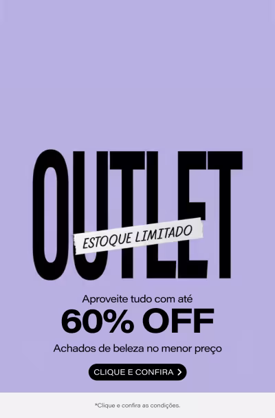 DIA DO OUTLET | Corra e garanta seu produtinho com até 60% OFF
