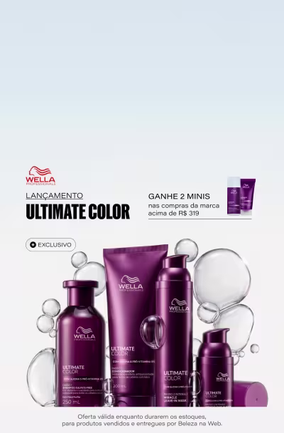 Ultimate Color, um sistema avançado, completo e transformador de cuidados com a cor. Desenvolvida não apenas para manter a vivacidade da cor, mas para elevar outros aspectos do cuidado com cabelos coloridos.